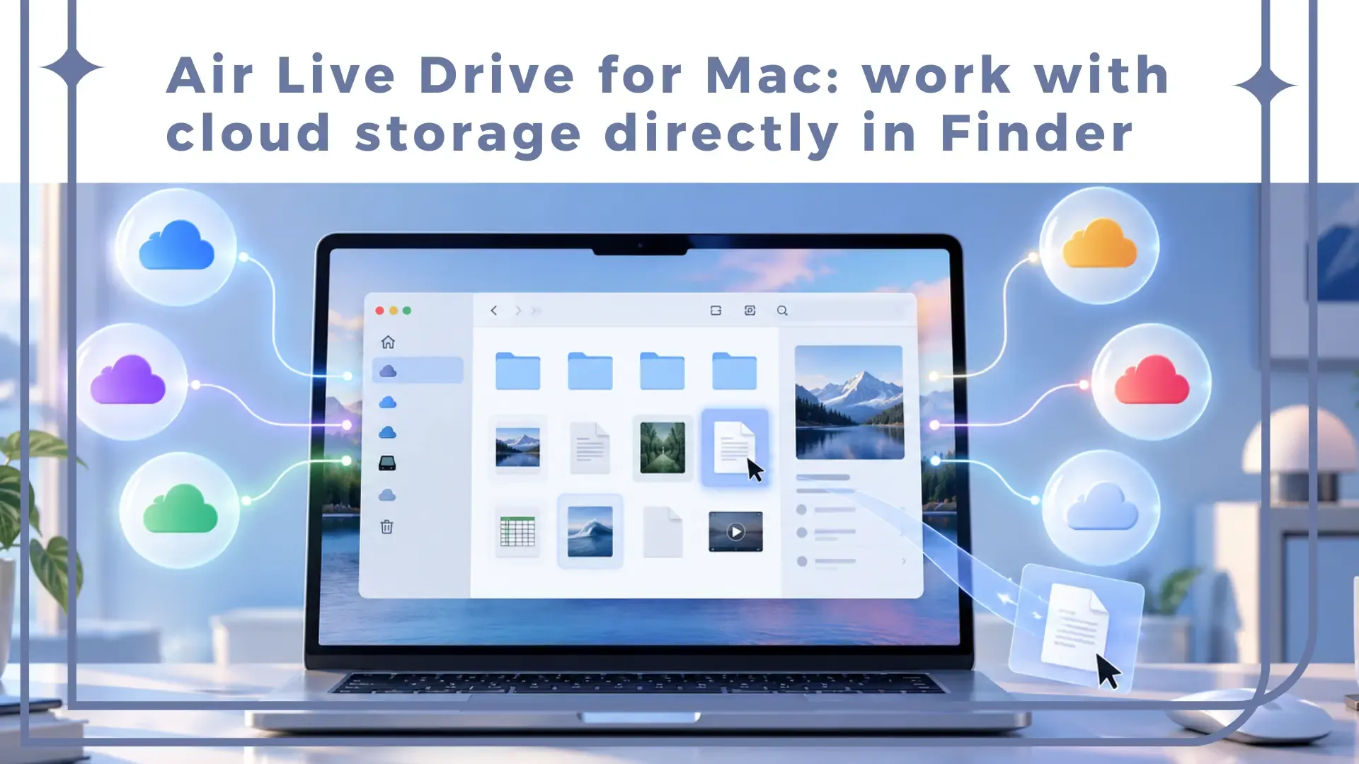 Air Live Drive for Mac: work with cloud storage directly in Finder
