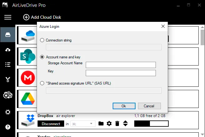 Monta Azure Blob Storage como discos duros en tu ordenador