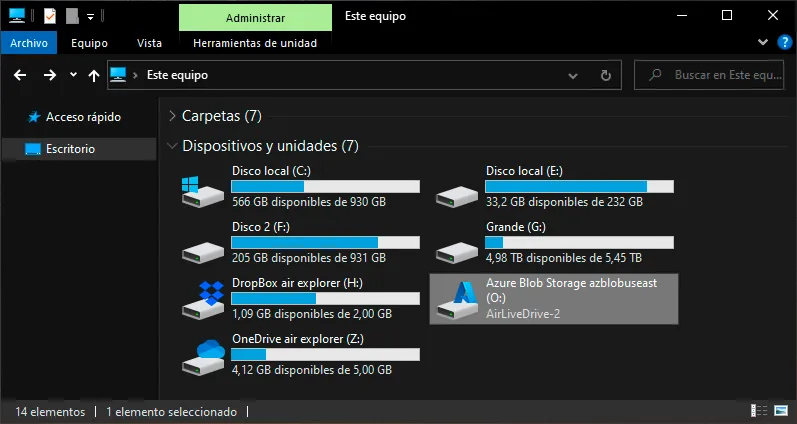 Añade Azure 