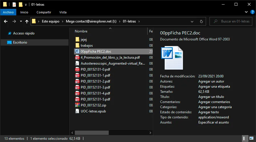 Save the changes directly to the cloud