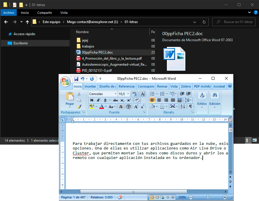 Work with your files in the cloud