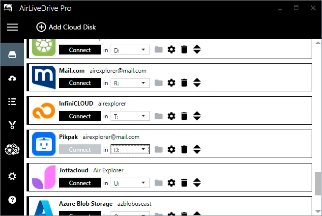 Configurar Air Live Drive