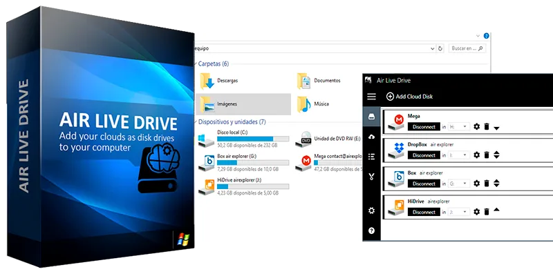 Air Live Drive vs. Air Explorer, diferencias y ventajas