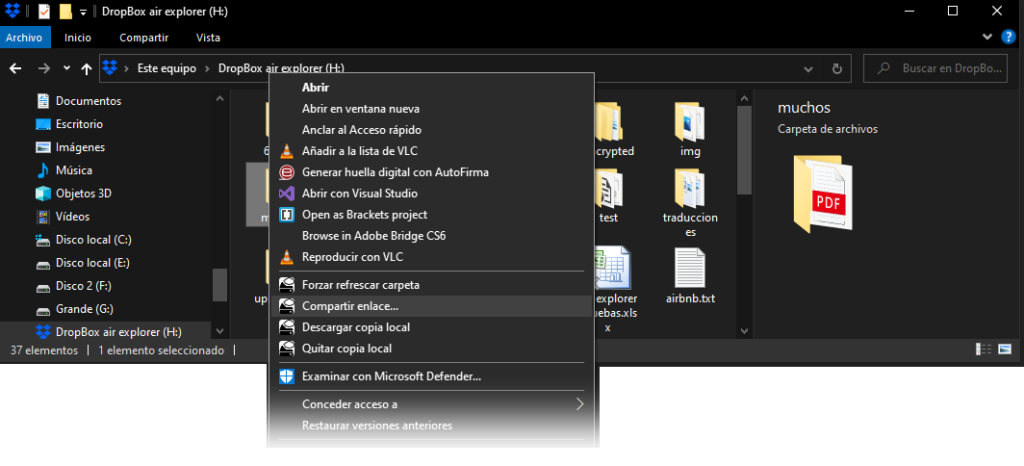 File sharing with Air Live Drive