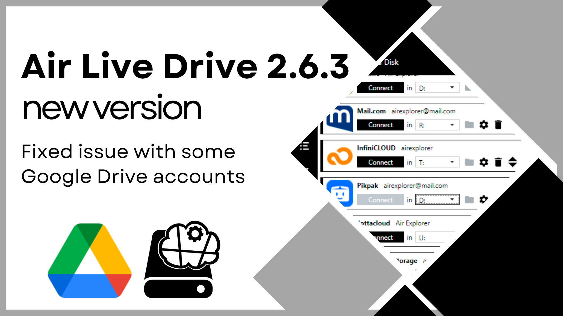 Air Live Drive 2.6.3, new version