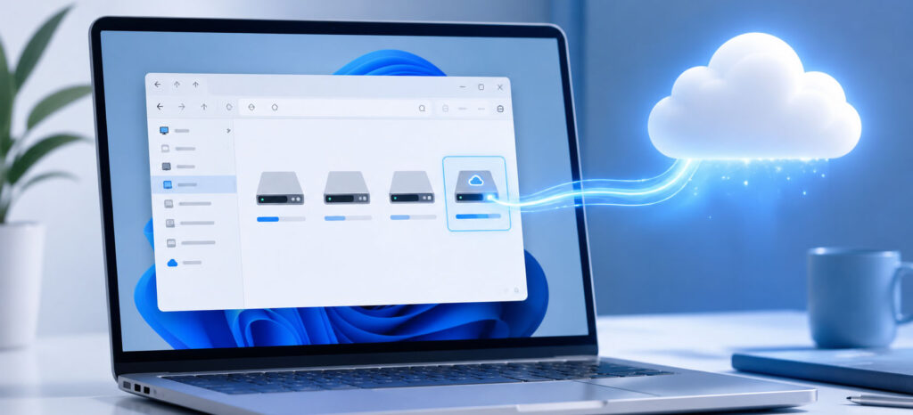El enfoque de Air Live Drive te permite trabajar con tus archivos de iCloud exactamente como si estuvieran en tu disco duro